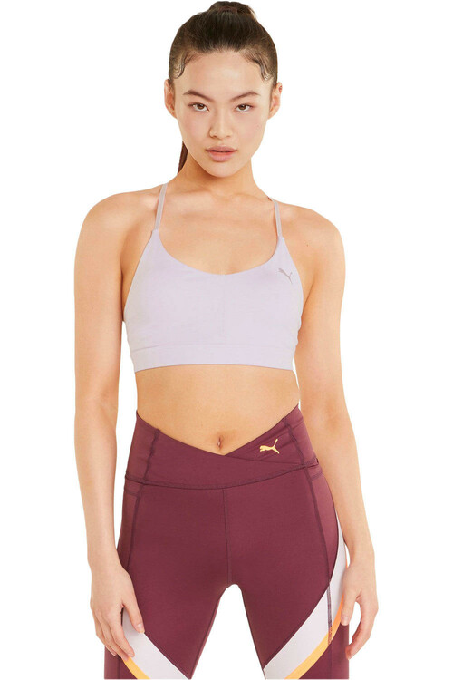 PUMA LOW IMPACT STRAPPY B morado