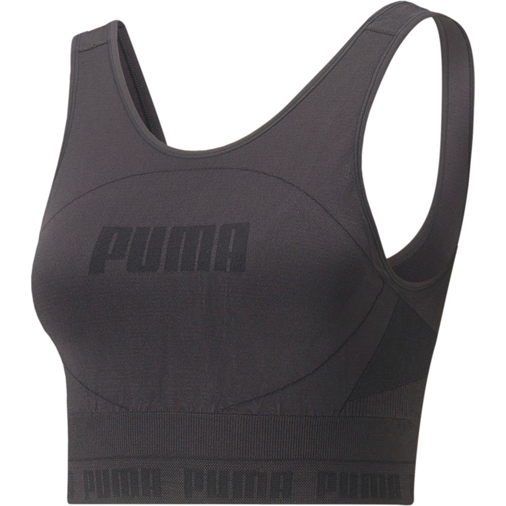 Puma sujetadores deportivos Puma Evoknit Crop Top vista detalle Puma sujetadores deportivos Puma Evoknit Crop Top vista detalle