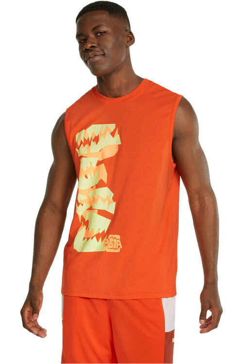 PUMA DON'T FLINCH TANK rojo