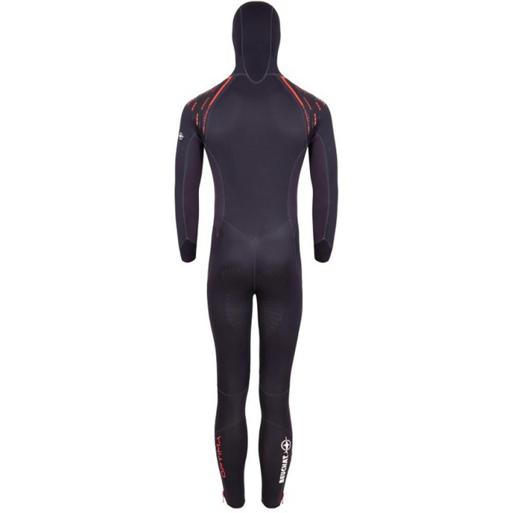 Beuchat Traje Humedo Beuchat OPTIMA - MONOPICE CAGOULE ATTENANTE 7 MM vista trasera Beuchat Traje Humedo Beuchat OPTIMA - MONOPICE CAGOULE ATTENANTE 7 MM vista trasera