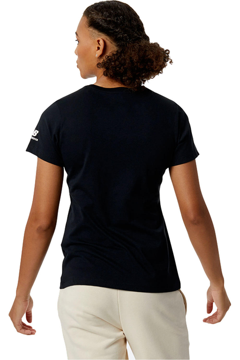 New Balance camiseta manga corta mujer New Balance NB Essentials Celebrate Tee vista detalle New Balance camiseta manga corta mujer New Balance NB Essentials Celebrate Tee vista detalle