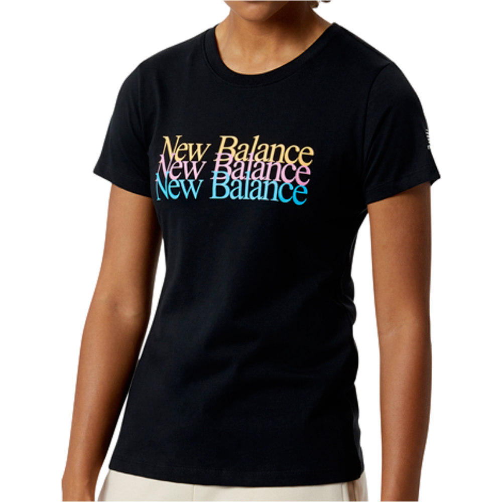 New Balance camiseta manga corta mujer New Balance NB Essentials Celebrate Tee 04 New Balance camiseta manga corta mujer New Balance NB Essentials Celebrate Tee 04