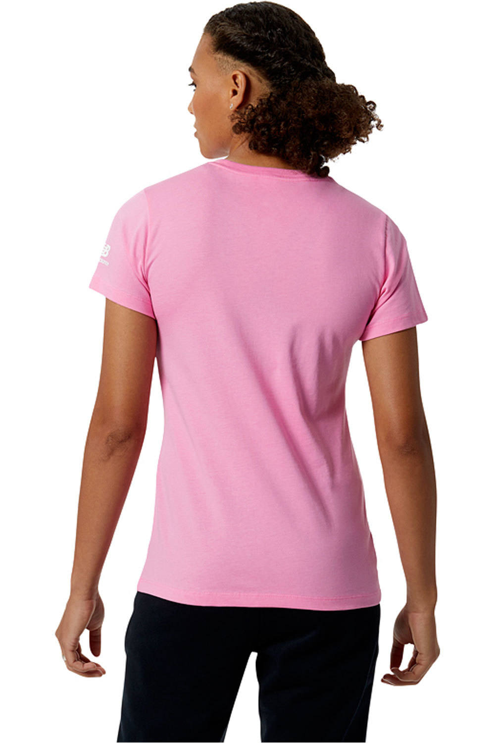 New Balance camiseta manga corta mujer New Balance NB Essentials Celebrate Tee vista detalle New Balance camiseta manga corta mujer New Balance NB Essentials Celebrate Tee vista detalle
