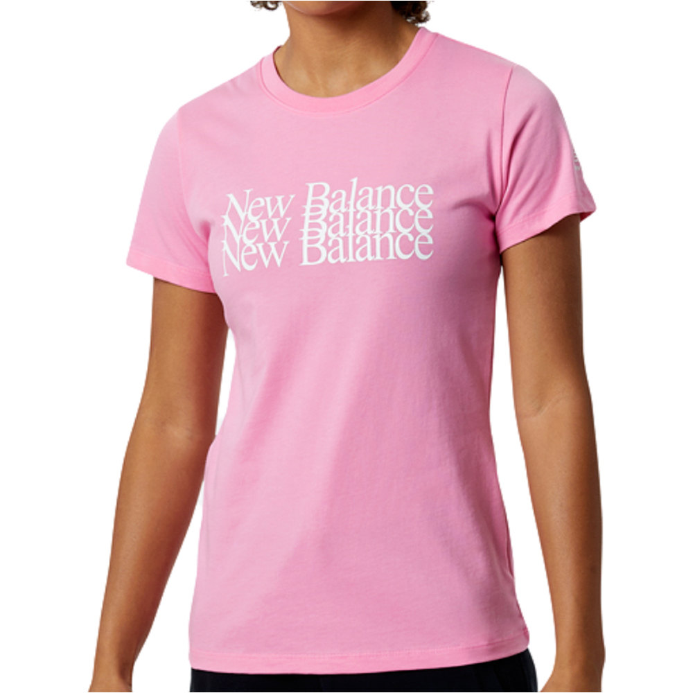 New Balance camiseta manga corta mujer New Balance NB Essentials Celebrate Tee 04 New Balance camiseta manga corta mujer New Balance NB Essentials Celebrate Tee 04