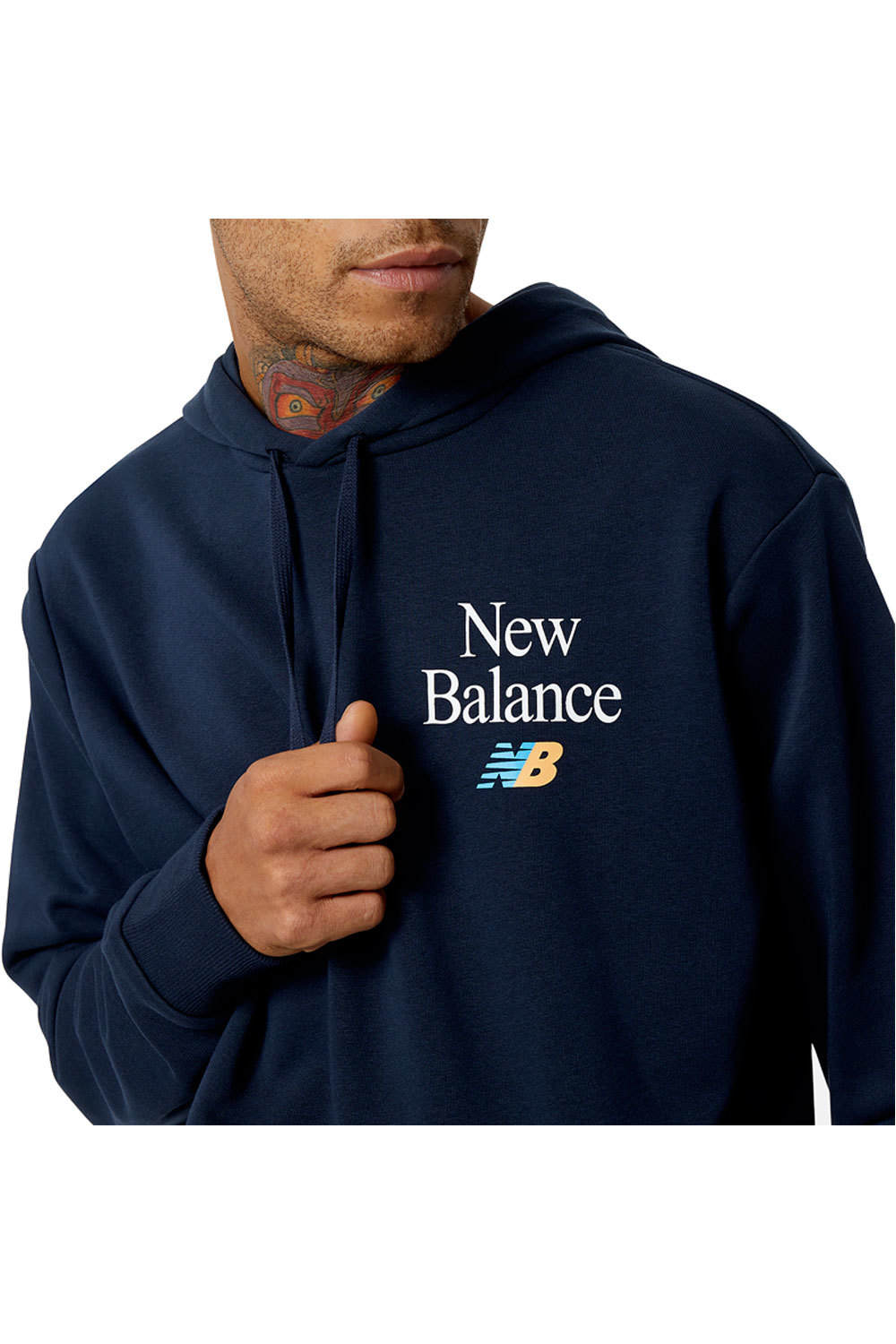 New Balance sudadera hombre New Balance NB Essentials Celebrate Hoodie 03 New Balance sudadera hombre New Balance NB Essentials Celebrate Hoodie 03