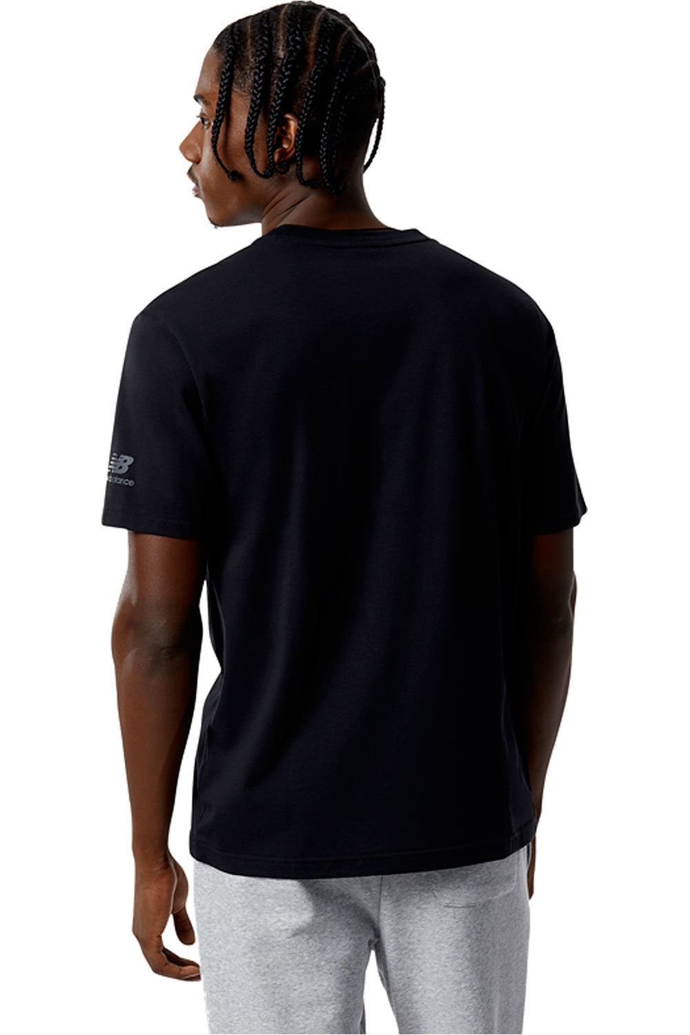 New Balance camiseta manga corta hombre New Balance NB Essentials Celebrate Run Tee vista detalle New Balance camiseta manga corta hombre New Balance NB Essentials Celebrate Run Tee vista detalle