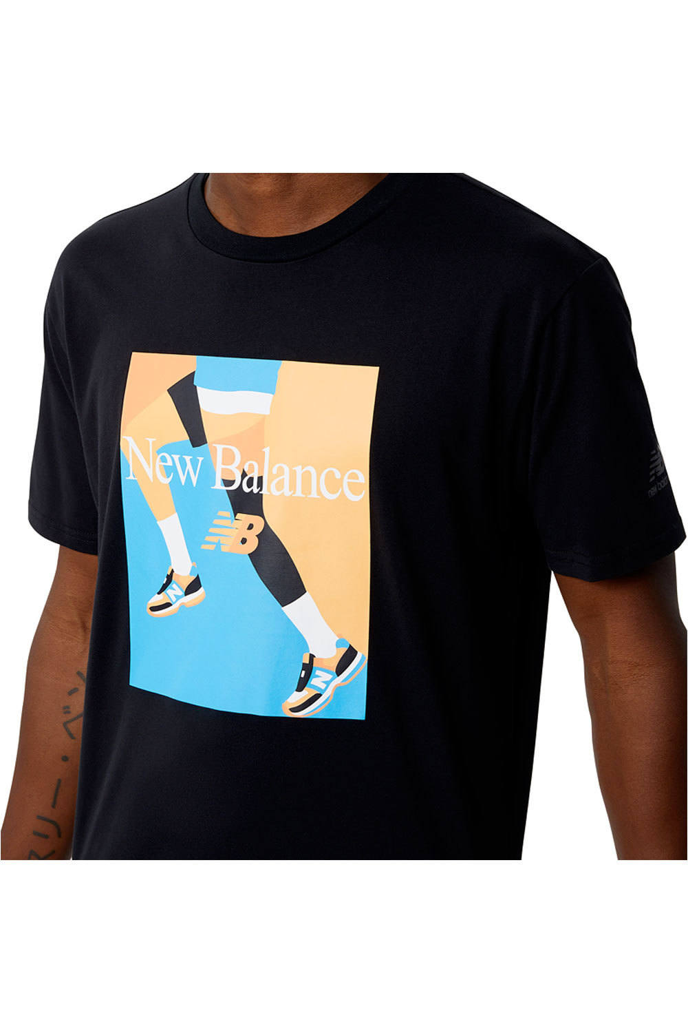 New Balance camiseta manga corta hombre New Balance NB Essentials Celebrate Run Tee 03 New Balance camiseta manga corta hombre New Balance NB Essentials Celebrate Run Tee 03