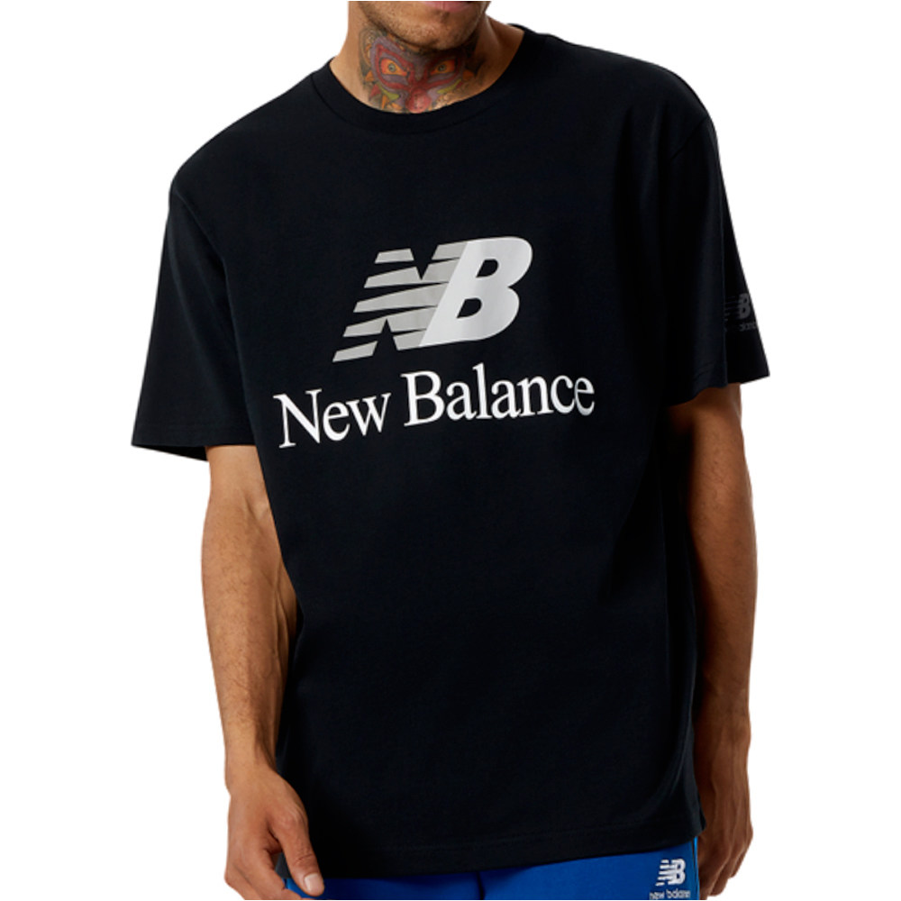 New Balance camiseta manga corta hombre New Balance NB Essentials Celebrate Split Logo Tee 04 New Balance camiseta manga corta hombre New Balance NB Essentials Celebrate Split Logo Tee 04