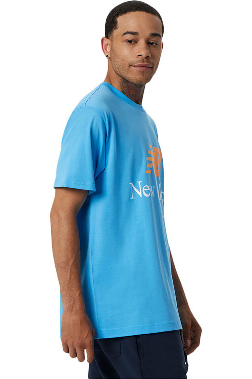New Balance camiseta manga corta hombre New Balance NB Essentials Celebrate Split Logo Tee vista detalle New Balance camiseta manga corta hombre New Balance NB Essentials Celebrate Split Logo Tee vista detalle