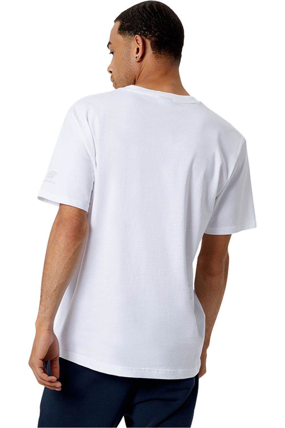 New Balance camiseta manga corta hombre New Balance NB Essentials Celebrate Split Logo Tee vista detalle New Balance camiseta manga corta hombre New Balance NB Essentials Celebrate Split Logo Tee vista detalle