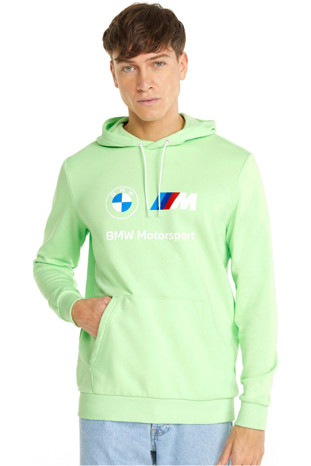 Puma sudadera hombre Puma BMW MMS ESS Hoodie T vista frontal Puma sudadera hombre Puma BMW MMS ESS Hoodie T vista frontal