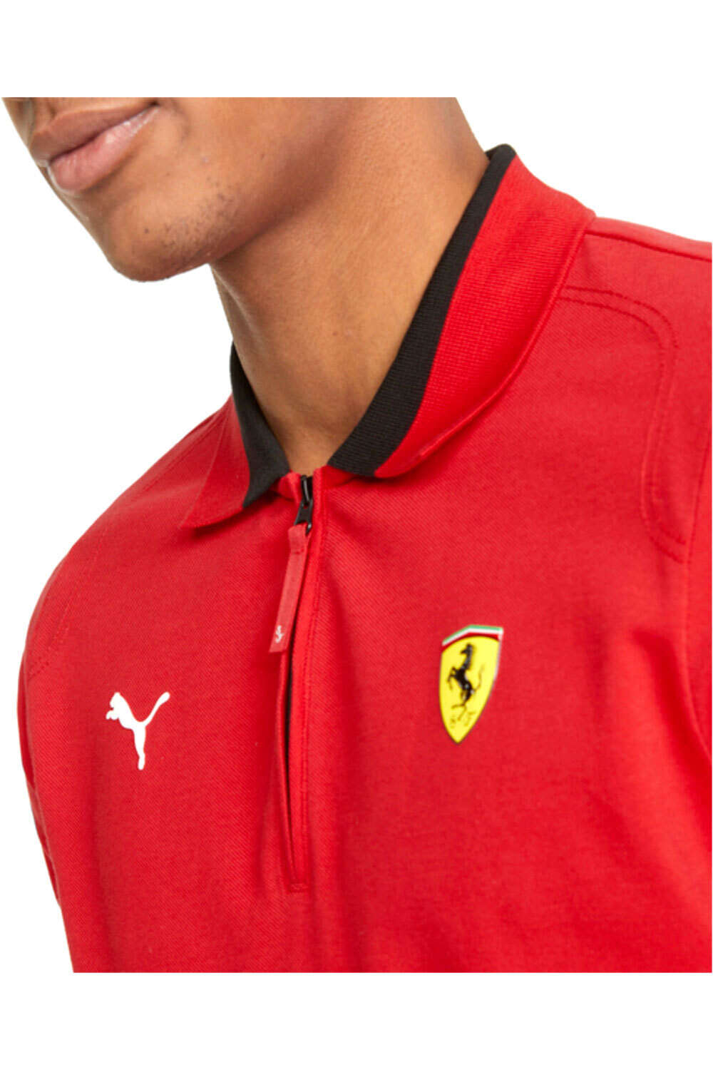 Puma polo manga corta hombre Puma Ferrari Race Polo vista detalle Puma polo manga corta hombre Puma Ferrari Race Polo vista detalle