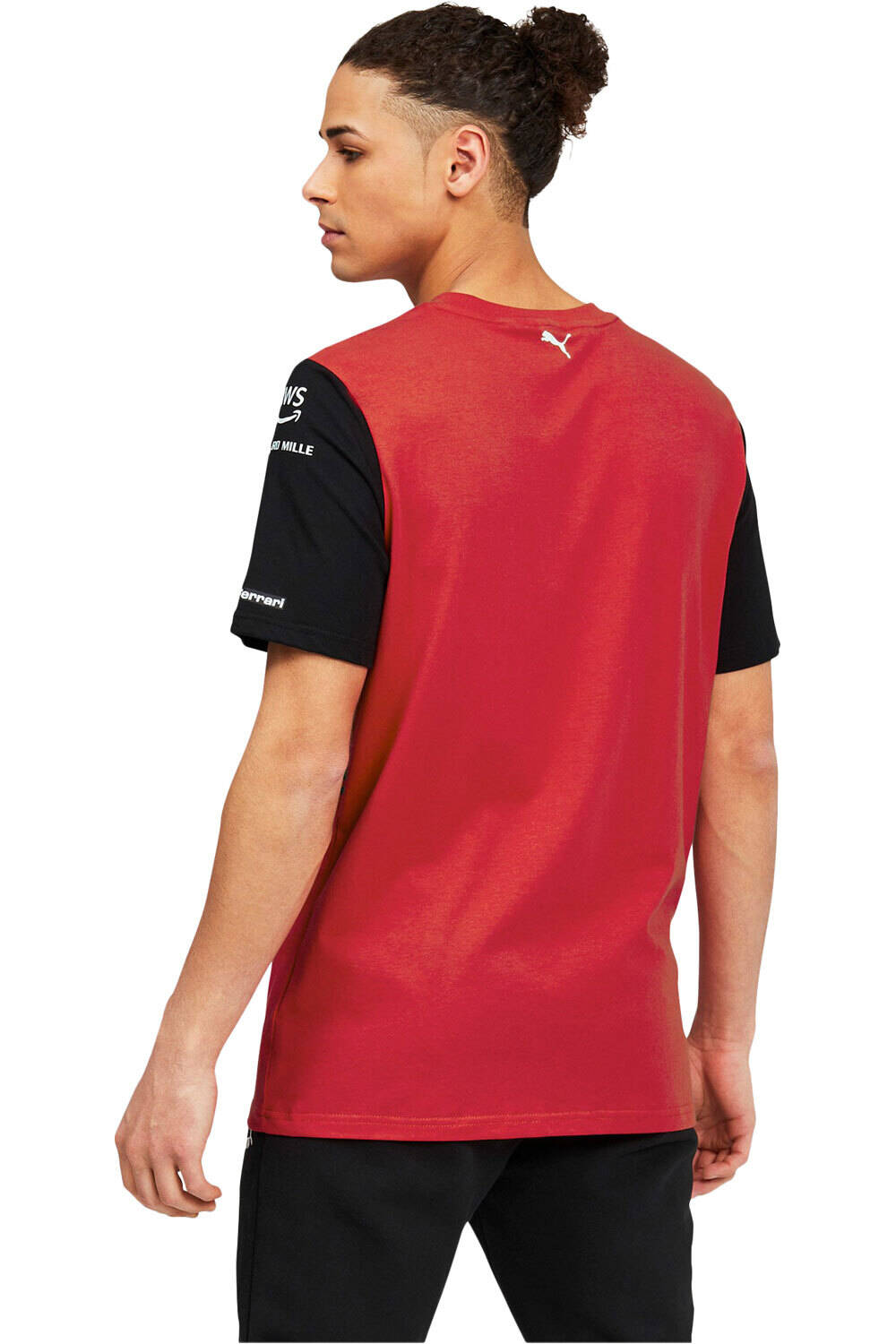 Puma camiseta manga corta hombre Puma SF Team Tee vista trasera Puma camiseta manga corta hombre Puma SF Team Tee vista trasera