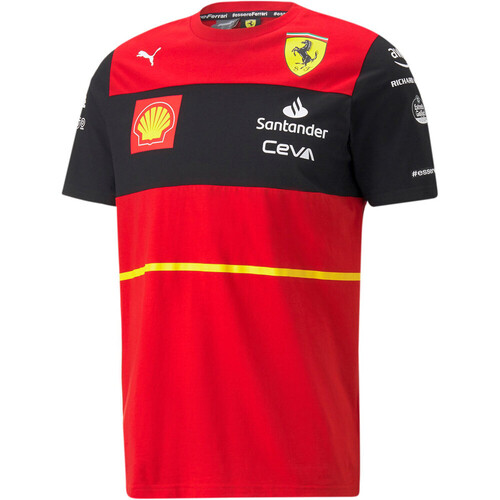 PUMA SF SAINZ REPLICA TEE rojo