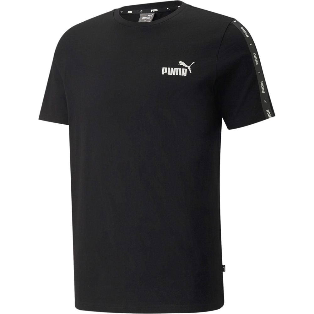 Puma camiseta manga corta hombre Puma ESS+ Tape Tee vista detalle Puma camiseta manga corta hombre Puma ESS+ Tape Tee vista detalle