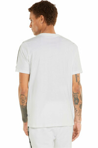 Puma camiseta manga corta hombre Puma ESS+ Tape Tee vista trasera Puma camiseta manga corta hombre Puma ESS+ Tape Tee vista trasera
