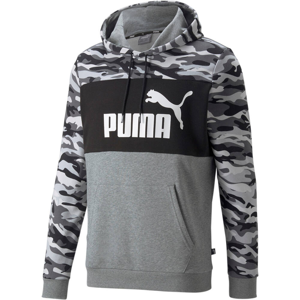Puma sudadera hombre Puma ESS+ Camo Hoodie TR vista detalle Puma sudadera hombre Puma ESS+ Camo Hoodie TR vista detalle