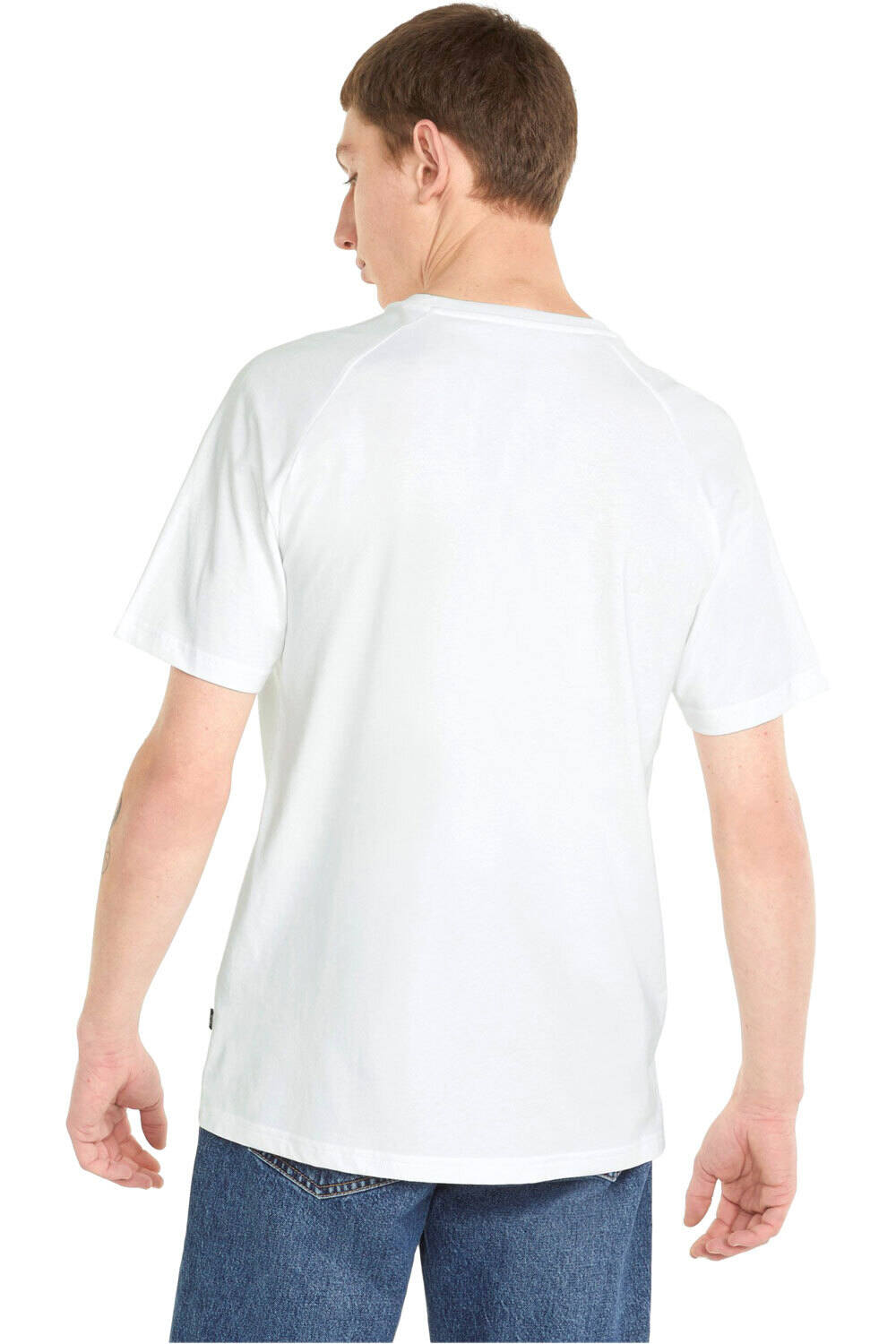 Puma camiseta manga corta hombre Puma Summer Graphic Tee vista trasera Puma camiseta manga corta hombre Puma Summer Graphic Tee vista trasera