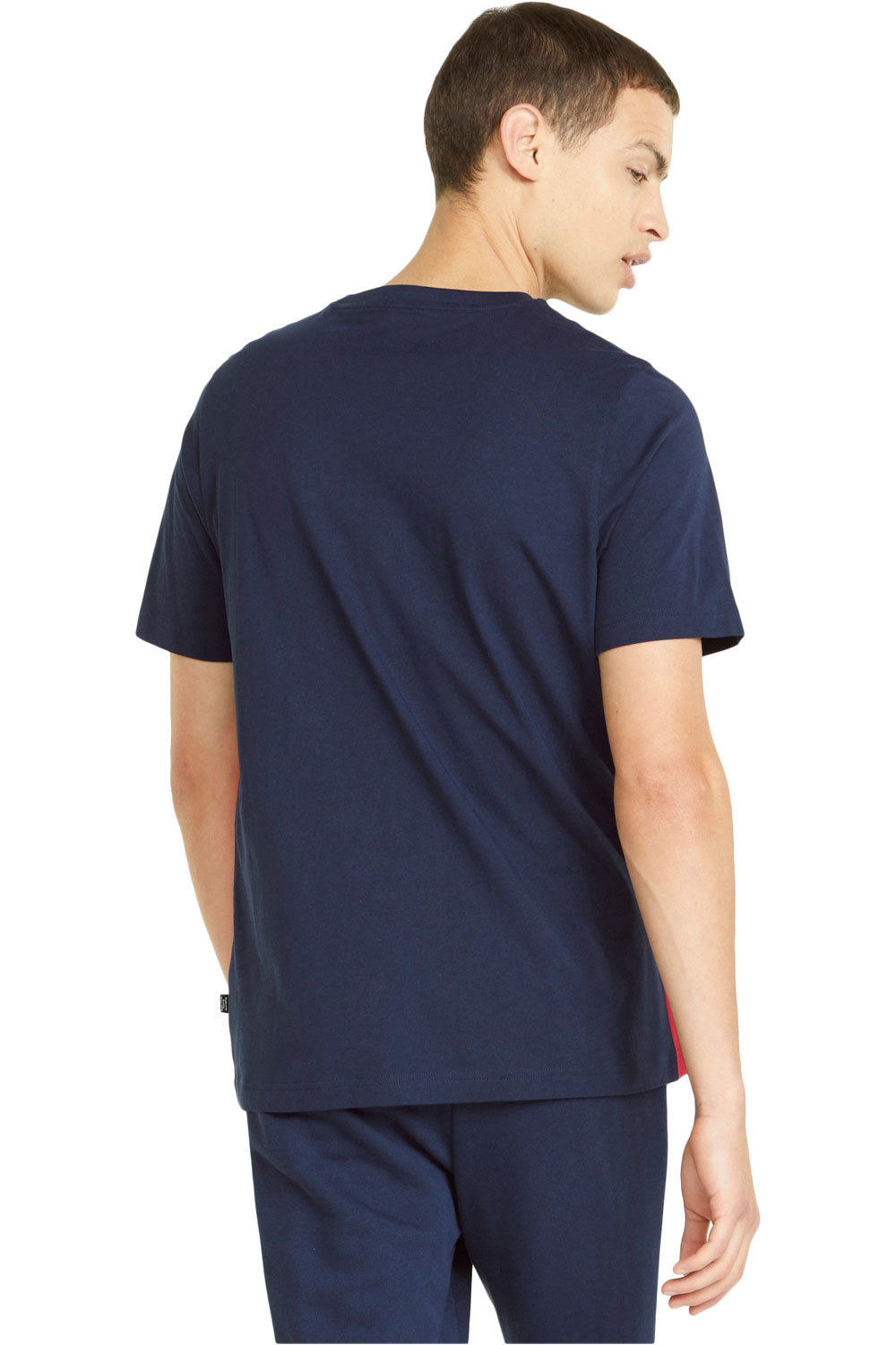 Puma camiseta manga corta hombre Puma ESS+ Colorblock Tee vista trasera Puma camiseta manga corta hombre Puma ESS+ Colorblock Tee vista trasera