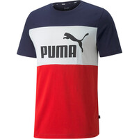 Puma camiseta manga corta hombre Puma ESS+ Colorblock Tee vista detalle Puma camiseta manga corta hombre Puma ESS+ Colorblock Tee vista detalle