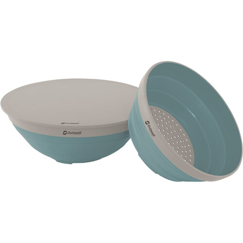 OUTWELL COLLAPS BOWL & COLANDER SET azul