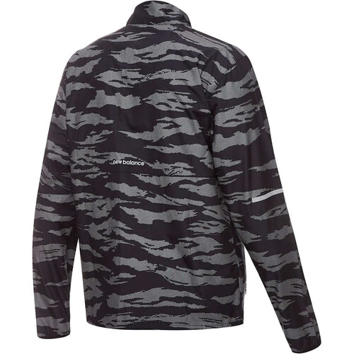 NEW BALANCE REFLECTIVE ACCELERATE JACKET negro