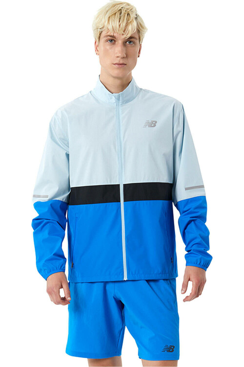 NEW BALANCE ACCELERATE JACKET azul