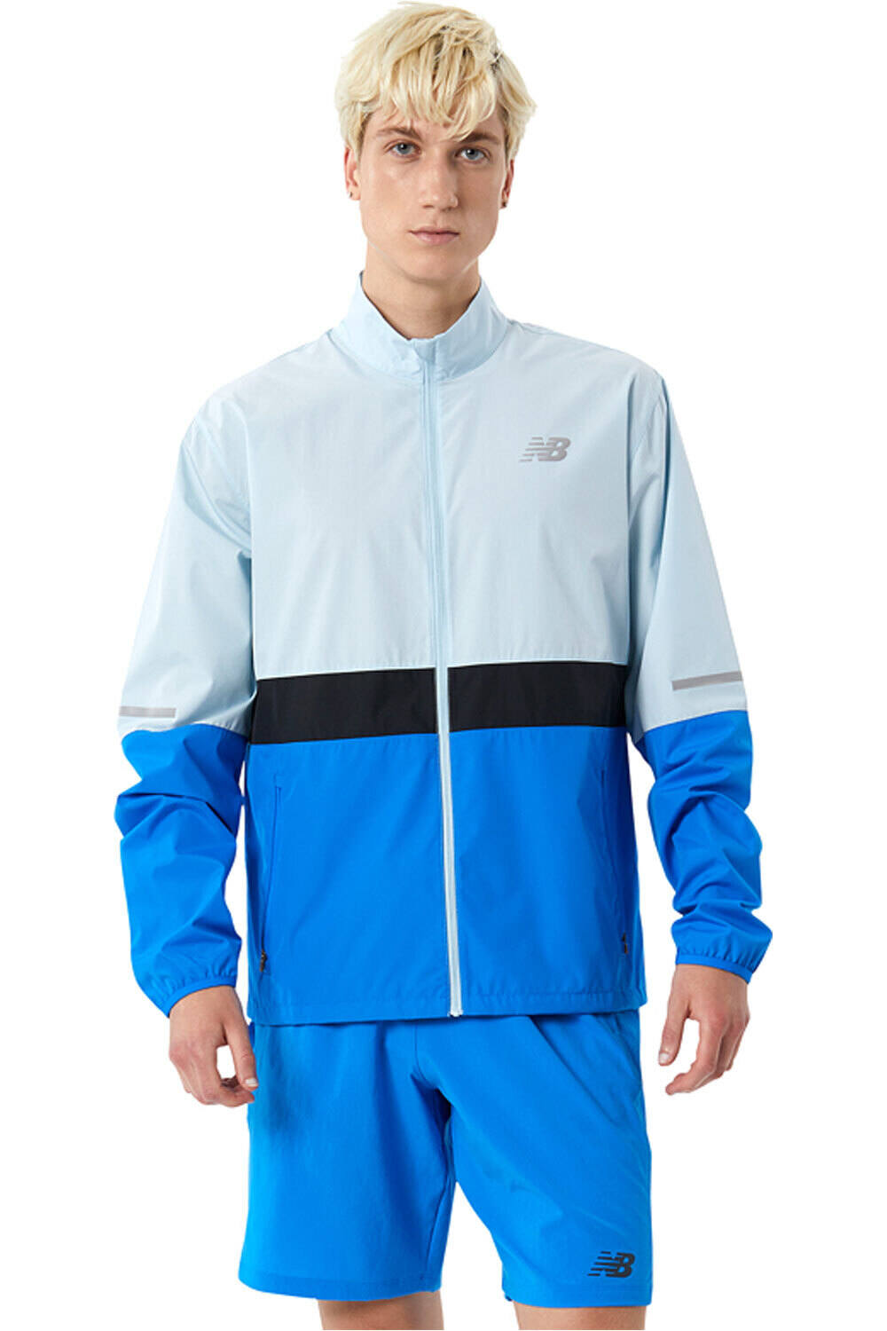 New Balance CHAQUETA RUNNING HOMBRE New Balance Accelerate Jacket vista frontal New Balance CHAQUETA RUNNING HOMBRE New Balance Accelerate Jacket vista frontal