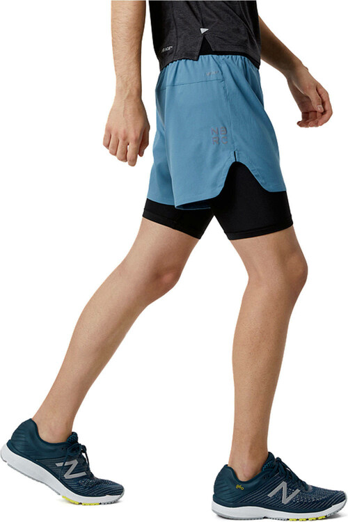 NEW BALANCE Q SPEED FUEL 2 IN 1 5 INCH SHORT