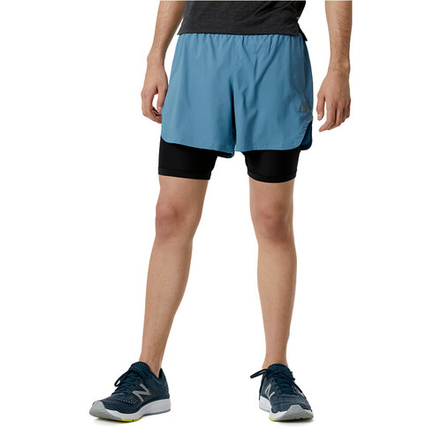 NEW BALANCE Q SPEED FUEL 2 IN 1 5 INCH SHORT