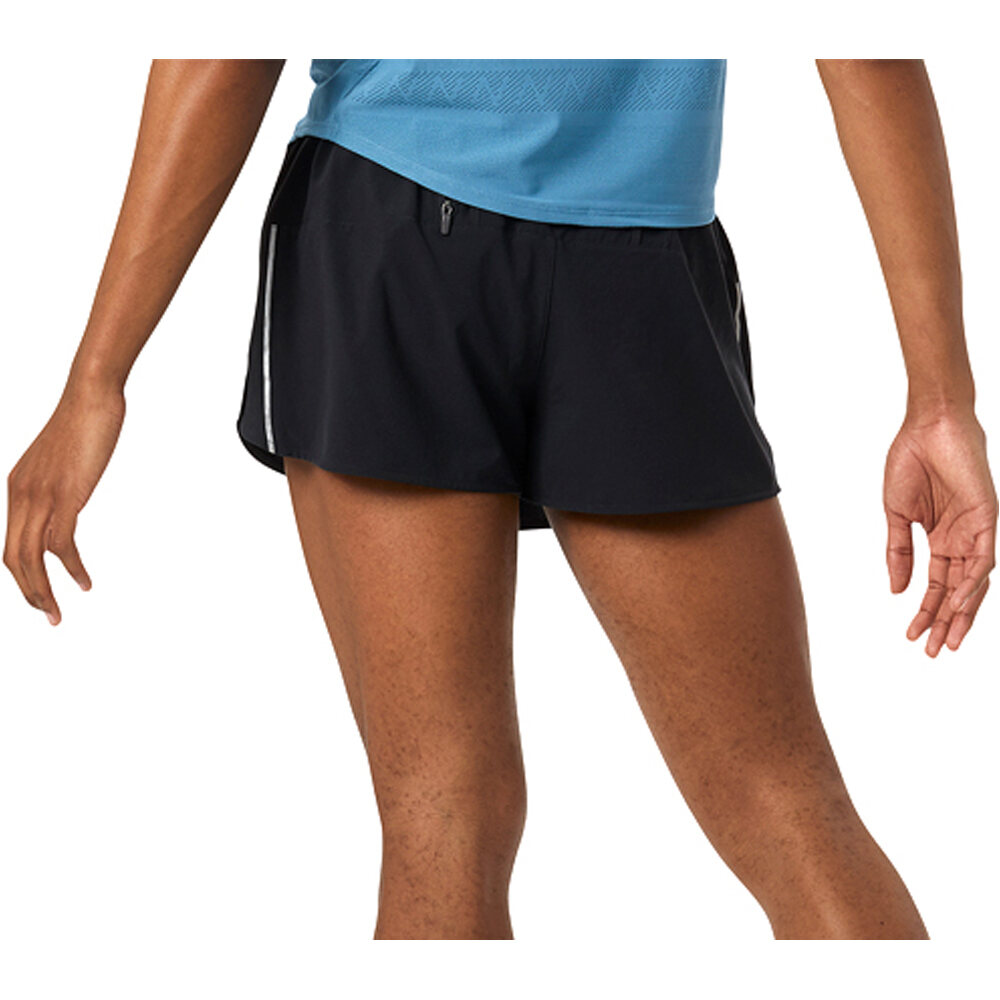 New Balance pantaloneta técnica hombre Impact Run 3 Inch Split Short vista trasera New Balance pantaloneta técnica hombre Impact Run 3 Inch Split Short vista trasera