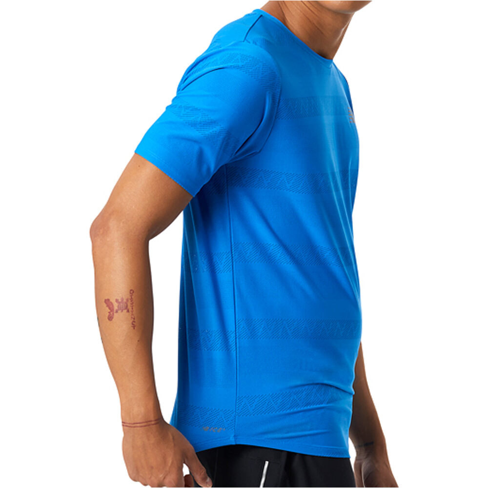 New Balance camiseta técnica manga corta hombre New Balance Q Speed Jacquard Short Sleeve 03 New Balance camiseta técnica manga corta hombre New Balance Q Speed Jacquard Short Sleeve 03