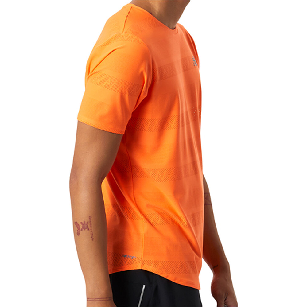 New Balance camiseta técnica manga corta hombre New Balance Q Speed Jacquard Short Sleeve 03 New Balance camiseta técnica manga corta hombre New Balance Q Speed Jacquard Short Sleeve 03