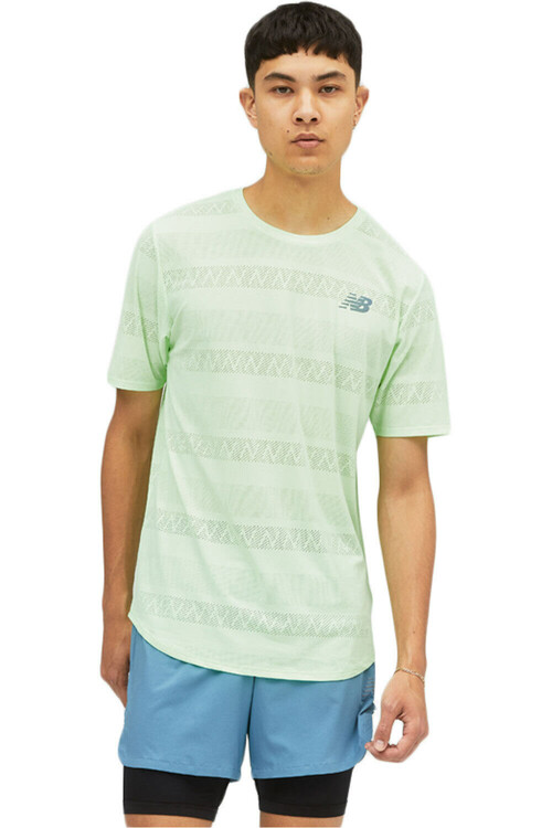 NEW BALANCE Q SPEED JACQUARD SHORT SLEEVE