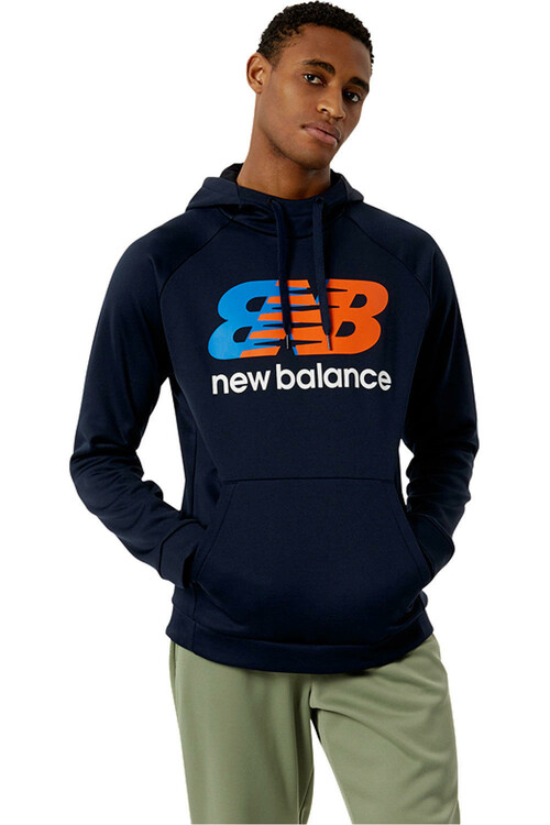 NEW BALANCE TENACITY PERFORMANCE FLEECE HOODIE azul