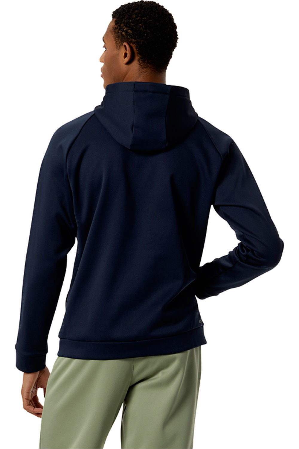 New Balance camiseta técnica manga larga hombre New Balance Tenacity Performance Fleece Hoodie vista trasera New Balance camiseta técnica manga larga hombre New Balance Tenacity Performance Fleece Hoodie vista trasera