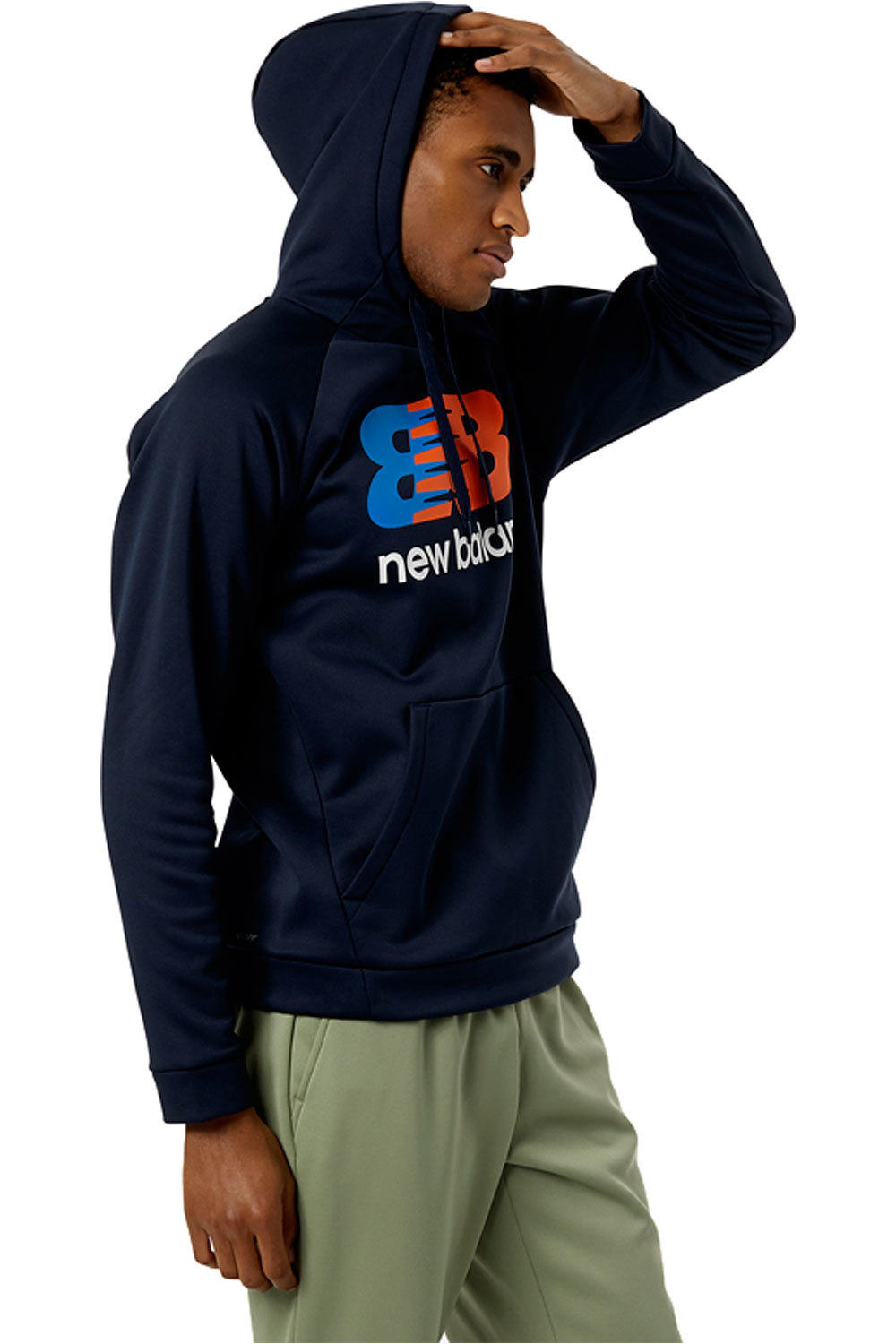 New Balance camiseta técnica manga larga hombre New Balance Tenacity Performance Fleece Hoodie vista detalle New Balance camiseta técnica manga larga hombre New Balance Tenacity Performance Fleece Hoodie vista detalle