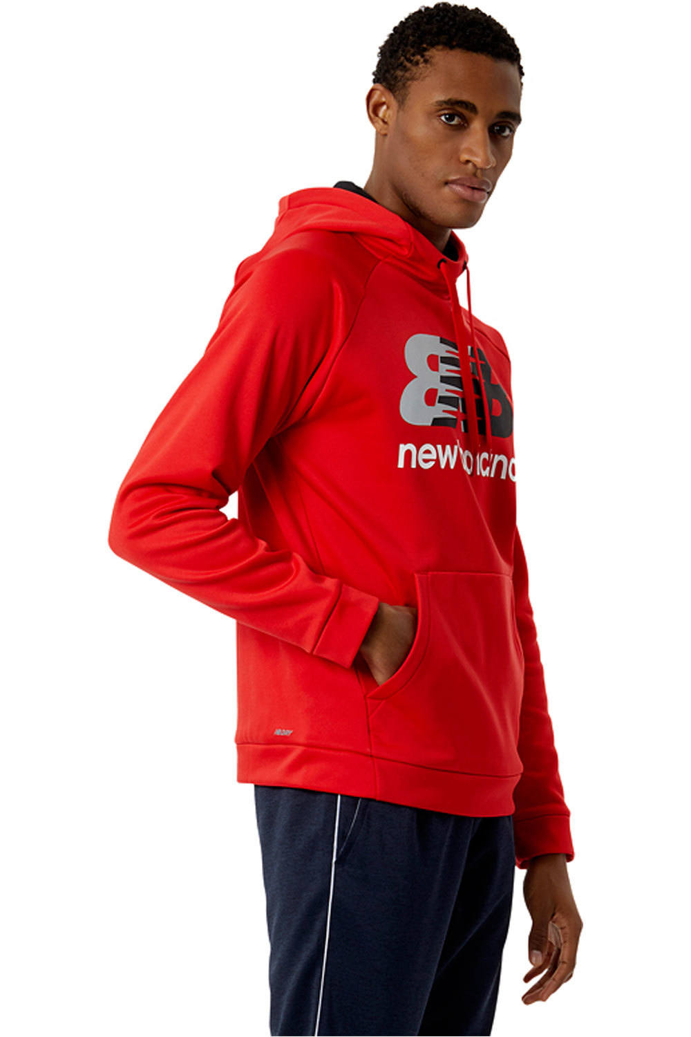 New Balance camiseta técnica manga larga hombre New Balance Tenacity Performance Fleece Hoodie vista detalle New Balance camiseta técnica manga larga hombre New Balance Tenacity Performance Fleece Hoodie vista detalle