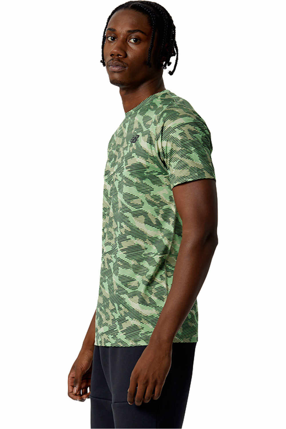 New Balance camiseta técnica manga corta hombre New Balance Tenacity Printed Tee vista detalle New Balance camiseta técnica manga corta hombre New Balance Tenacity Printed Tee vista detalle