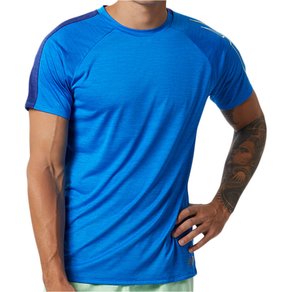 New Balance camiseta técnica manga corta hombre New Balance Printed Fast Flight Short Sleeve 04 New Balance camiseta técnica manga corta hombre New Balance Printed Fast Flight Short Sleeve 04