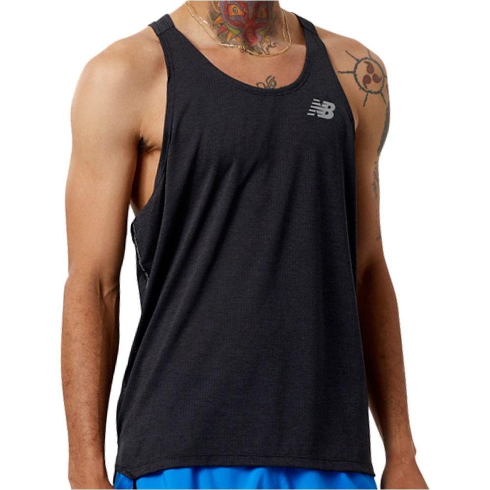 New Balance camiseta entrenamiento sin mangas hombre New Balance Impact Run Singlet 04 New Balance camiseta entrenamiento sin mangas hombre New Balance Impact Run Singlet 04