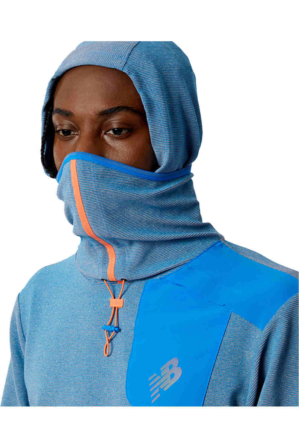 New Balance camiseta técnica manga larga hombre New Balance Q Speed Shift Hoodie 03 New Balance camiseta técnica manga larga hombre New Balance Q Speed Shift Hoodie 03
