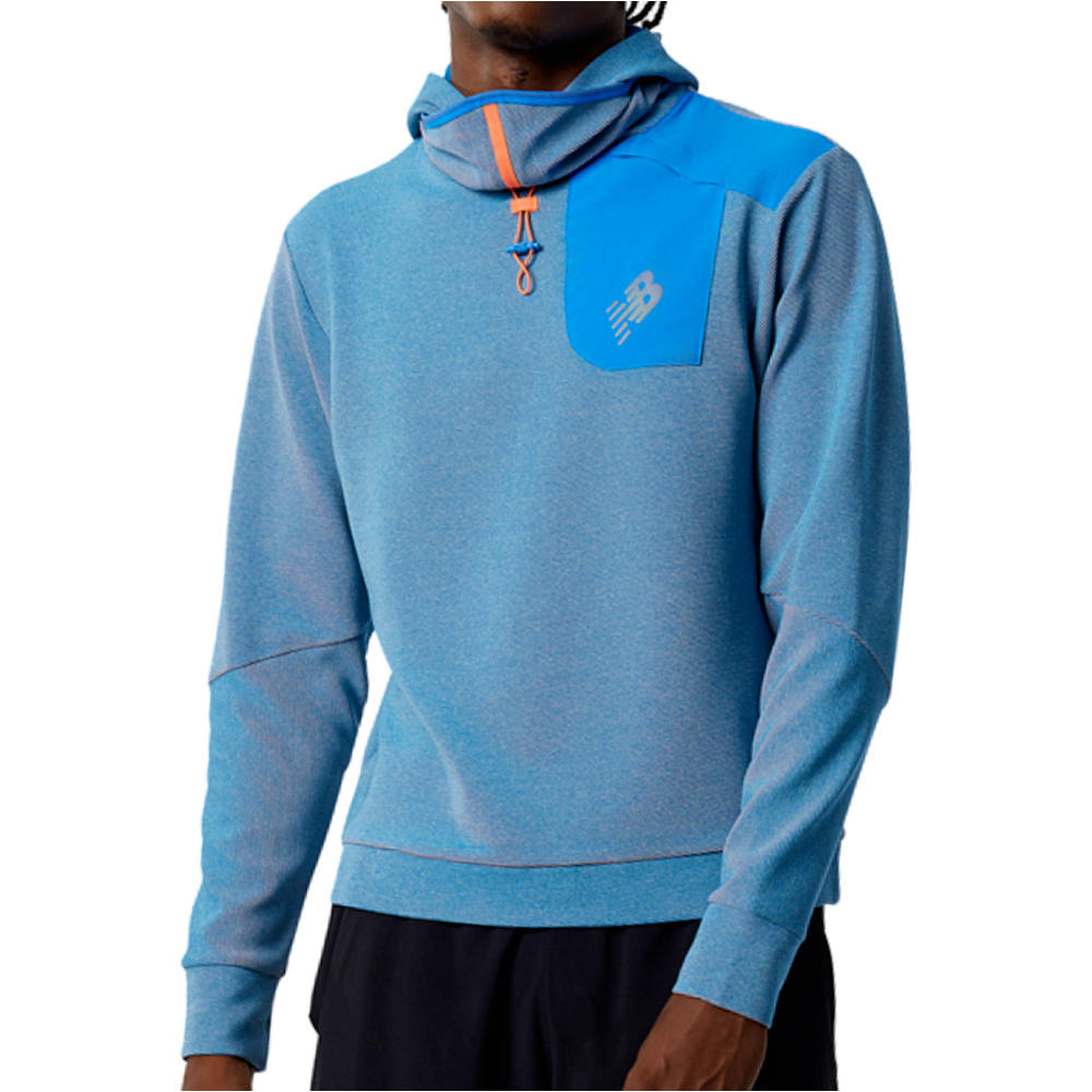 New Balance camiseta técnica manga larga hombre New Balance Q Speed Shift Hoodie 04 New Balance camiseta técnica manga larga hombre New Balance Q Speed Shift Hoodie 04