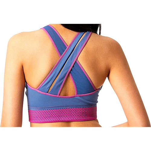 NEW BALANCE Q SPEED BRA TOP azul
