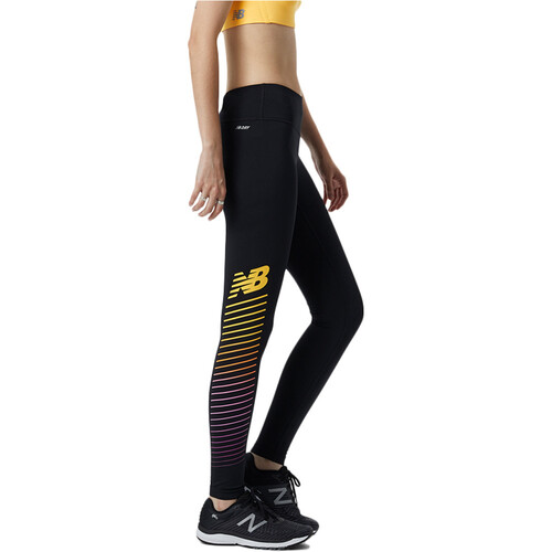 NEW BALANCE REFLECTIVE ACCELERATE TIGHT negro