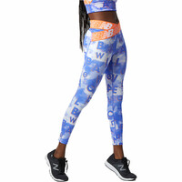New Balance malla larga running mujer New Balance Relentless Crossover Printed High Rise 7/8 Tight vista trasera New Balance malla larga running mujer New Balance Relentless Crossover Printed High Rise 7/8 Tight vista trasera