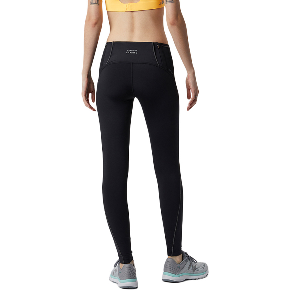 New Balance malla larga running mujer Impact Run Tight vista detalle New Balance malla larga running mujer Impact Run Tight vista detalle