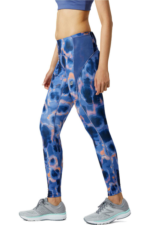 NEW BALANCE PRINTED IMPACT RUN TIGHT azul