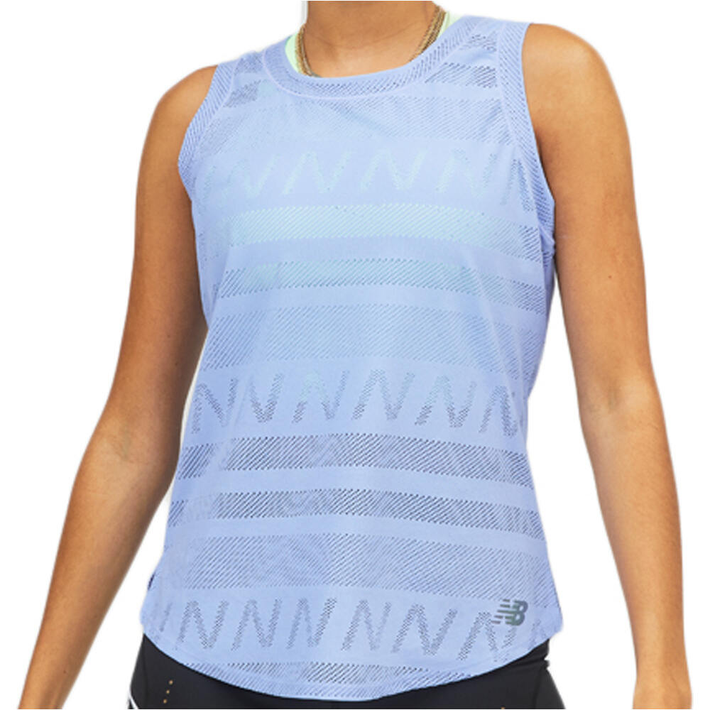 New Balance camiseta técnica tirantes mujer New Balance Q Speed Jacquard Tank vista detalle New Balance camiseta técnica tirantes mujer New Balance Q Speed Jacquard Tank vista detalle