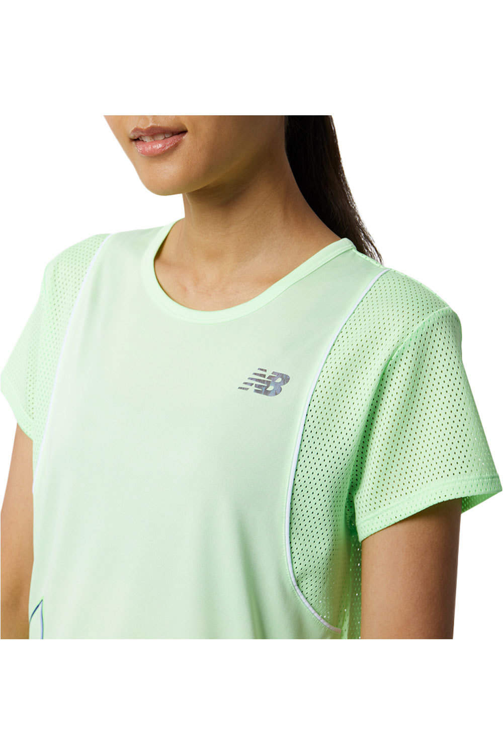New Balance camiseta entrenamiento manga corta mujer New Balance Printed Fast Flight SS 03 New Balance camiseta entrenamiento manga corta mujer New Balance Printed Fast Flight SS 03